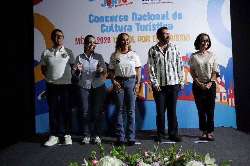 Premio del Concurso Nacional de Cultura Turística 2026 promueve el turismo estatal.