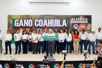 PRI celebra triunfo absoluto en elecciones locales de Coahuila.