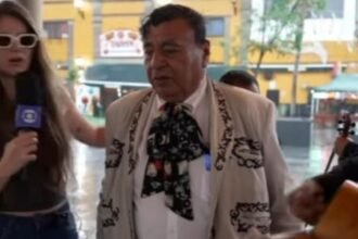 Reportera brasileña impactada por pistola de mariachi en Mundial de México