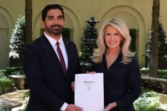Roberto Lazzeri presenta cartas credenciales al gobierno de Estados Unidos