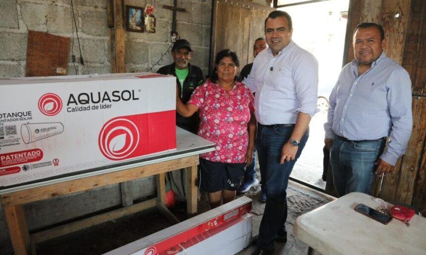 San Ildefonso: Gaspar Trueba Impulsa Ahorro Familiar con Calentadores Solares