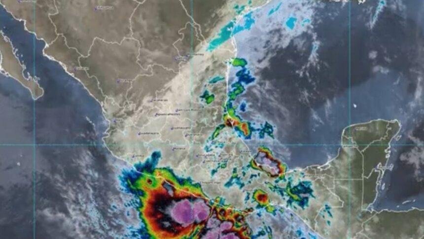Se forma tormenta tropical "Boris" en el Pacífico; anuncian lluvias intensas.