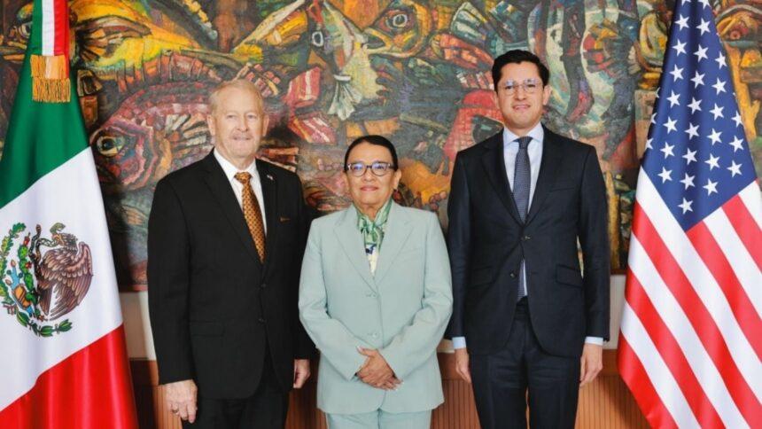 Segob y SRE se encuentran con Ronald Johnson durante negociaciones del T-MEC