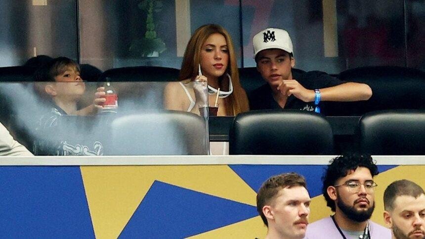shakira disfruta del recital de messi en el mundial 2026 Shakira disfruta del recital de Messi en el Mundial 2026