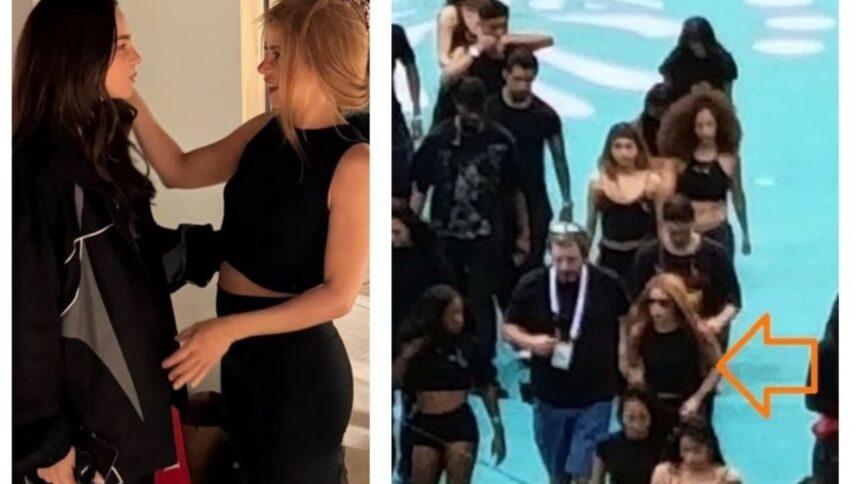 Shakira y Belinda ensayan en el Estadio Azteca para la inauguración del Mundial