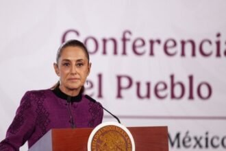 Sheinbaum critica a la CNTE por movilización en el Estadio Azteca