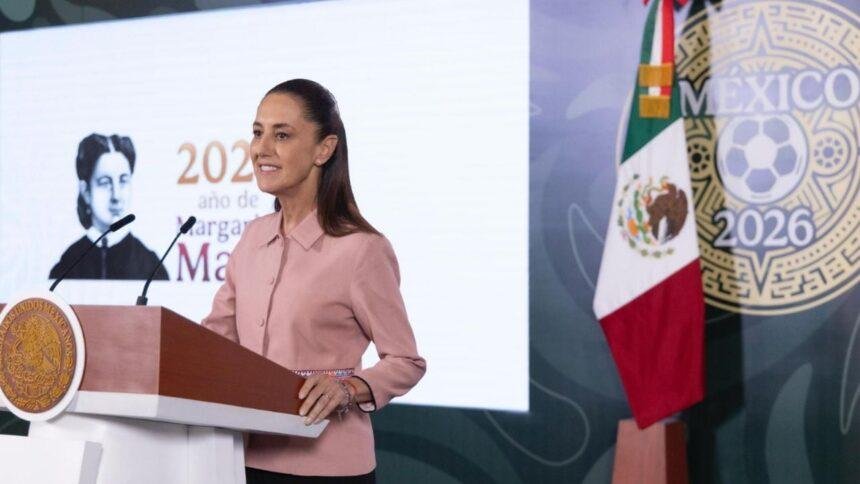 sheinbaum reafirma continuidad del t mec ante amenazas de trump Sheinbaum reafirma continuidad del T-MEC ante amenazas de Trump.