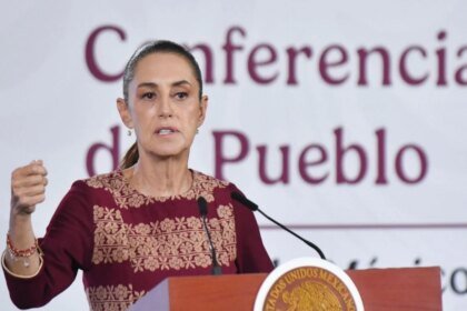 Sheinbaum responde a Trump sobre seguridad en la frontera con México.