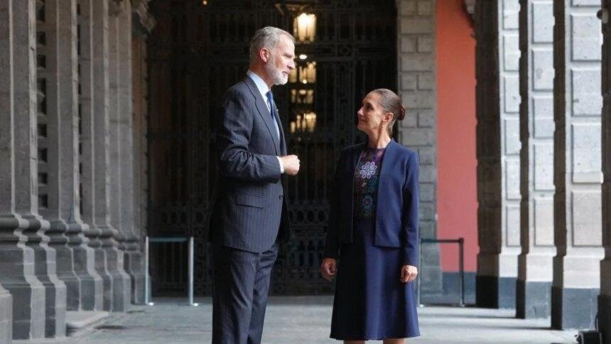 Sheinbaum y rey Felipe VI reanudan diálogo para fortalecer relación entre México y España