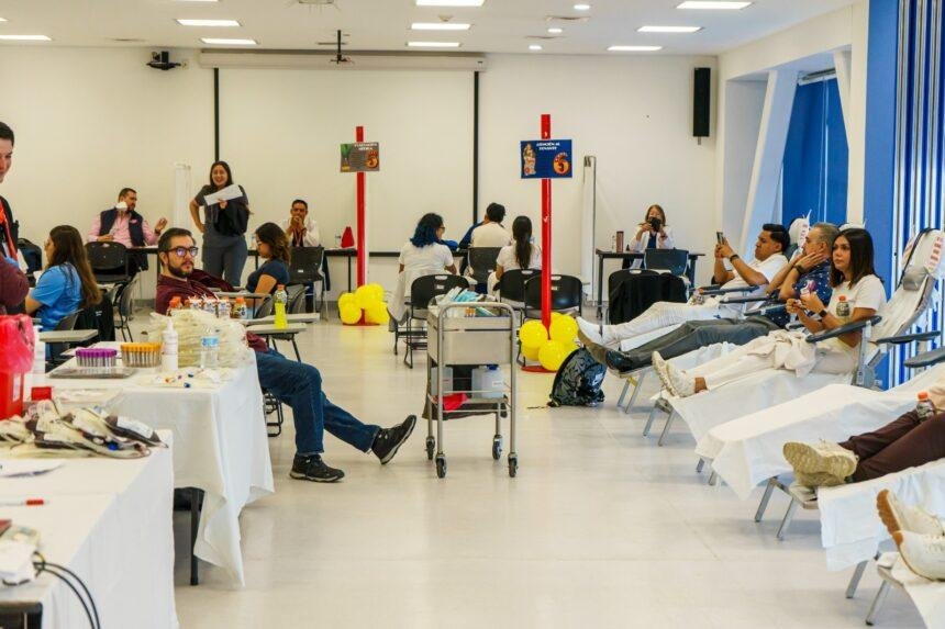 SSG reporta 39% de meta anual de donaciones de sangre cumplida.