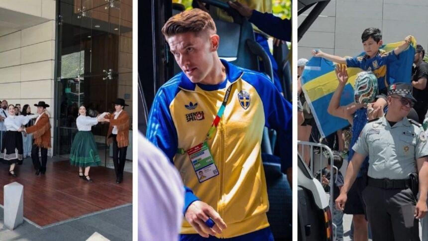 Suecia brilla en Monterrey con baile y tradición antes del Mundial