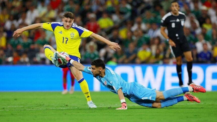 Suecia deslumbra con goleada 5-1 a Túnez en Mundial 2026
