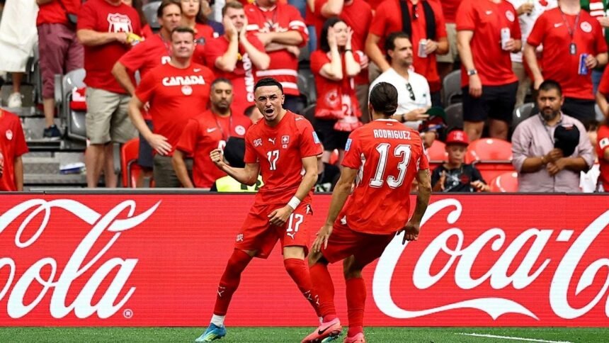 Suiza frena a Canadá y asume el liderato en el Mundial 2026