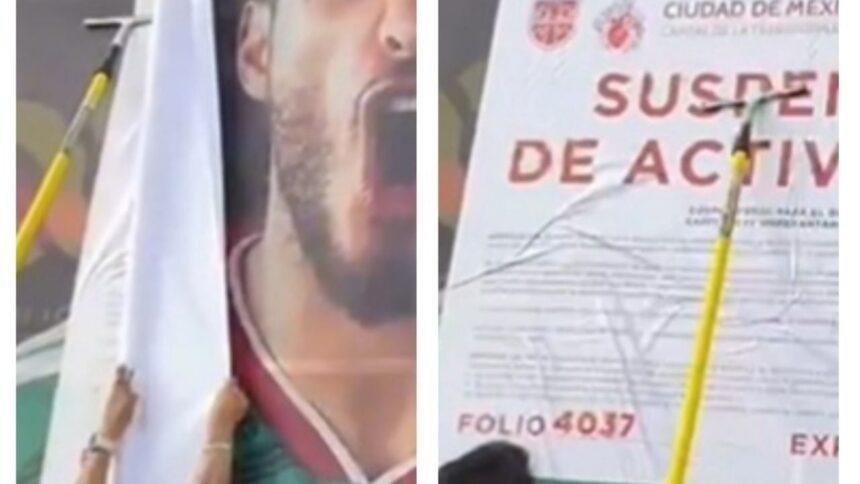 Suspenden anuncios publicitarios en el Estadio Azteca antes del Mundial 2026