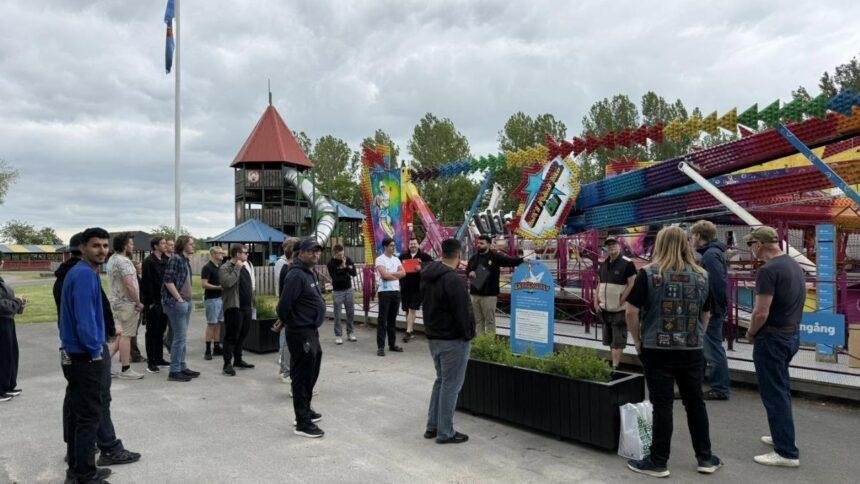 Tormenta eléctrica en Suecia hiere a diez en parque de atracciones
