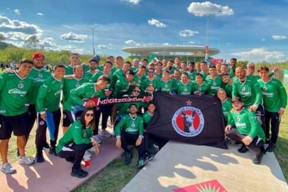 Xolos apoyan a Gilberto Mora en el juego contra Corea del Sur