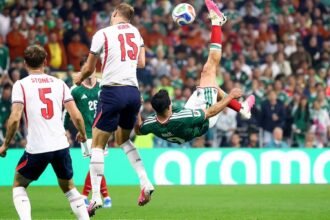 México vs Inglaterra: Récord de 60 millones de espectadores en el siglo XXI