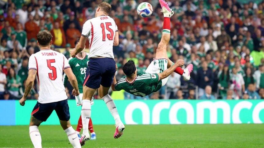 México vs Inglaterra: Récord de 60 millones de espectadores en el siglo XXI