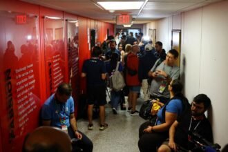 Entrenamiento de España cancelado por tormenta eléctrica en Nueva Jersey
