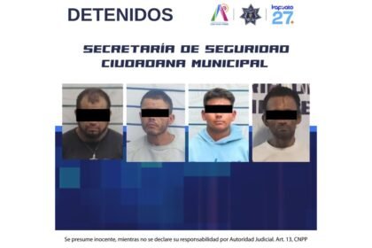 4 detenidos