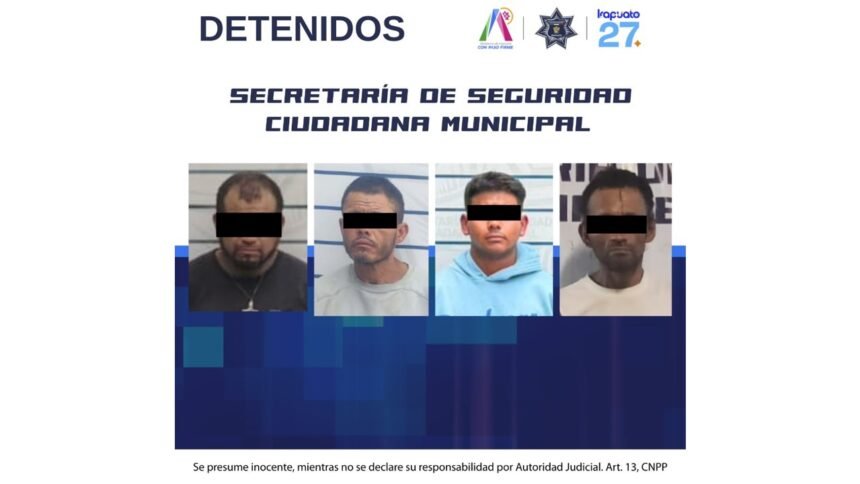 4 detenidos