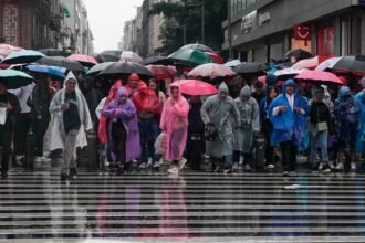 Activan alerta roja por lluvias y granizo en Cuajimalpa; aviso preventivo en CDMX.
