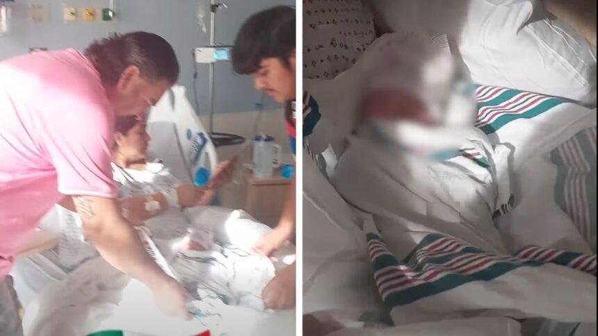 Aficionado celebra el nacimiento de su hija con nombre inspirado en el Mundial
