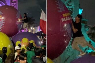 Aficionado lanza balón del Mundial en Zapopan y provoca caos
