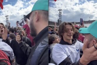Aficionado mexicano devuelve celular a su dueño francés en el Fan Fest