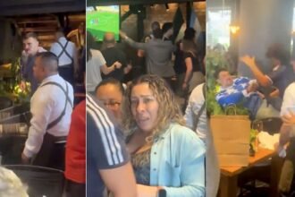 Aficionados de Argentina y España protagonizan pelea en restaurante de Artz Pedregal