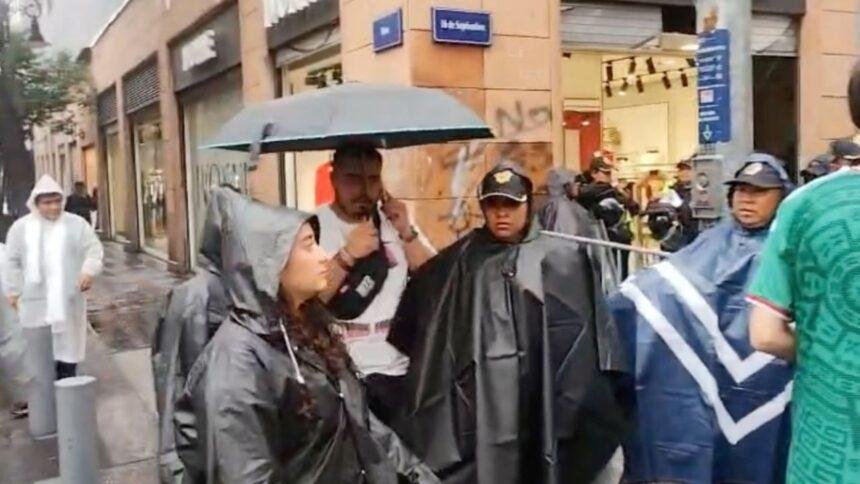 Alerta amarilla por lluvias intensas y granizo en CDMX durante partido México-Inglaterra