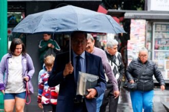 Alertas naranja y amarilla activadas por lluvias fuertes en la CDMX