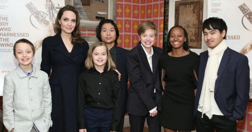 Angelina Jolie se pronuncia sobre el cambio de apellido de sus hijos
