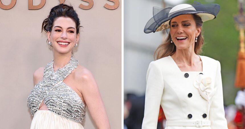 anne hathaway comparte la valiosa leccion de crianza de kate.j Anne Hathaway comparte la valiosa lección de crianza de Kate Middleton