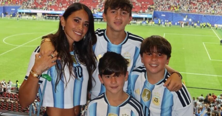 Antonela Rocuzzo expresa apoyo a Messi tras intenso partido ante Egipto