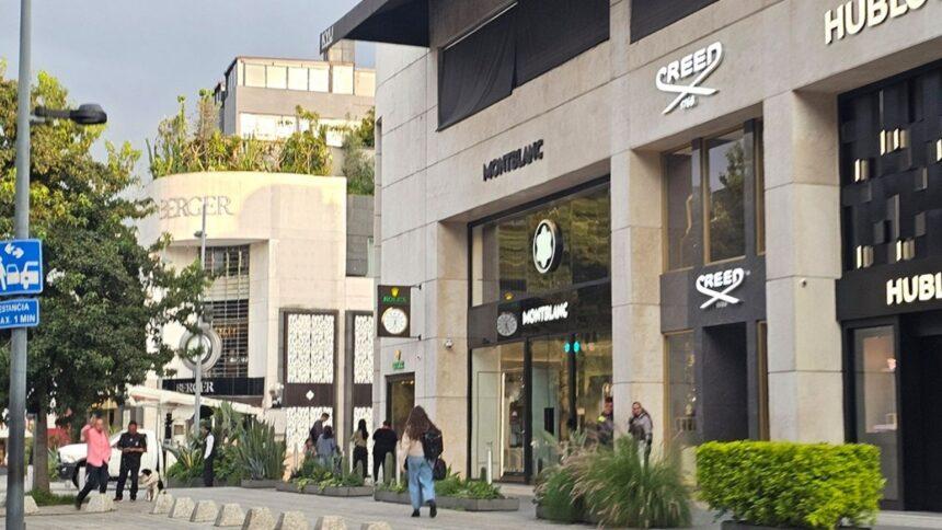 asalto a mano armada en tienda de lujo de polanco Asalto a mano armada en tienda de lujo de Polanco
