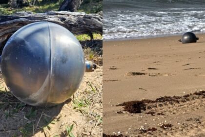 Australia investiga hallazgo de esferas plateadas con origen desconocido en playas