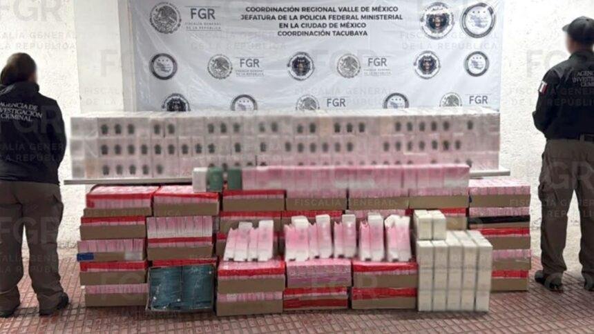Autoridades catean almacén de perfumes falsificados y aseguran más de 2,400 piezas
