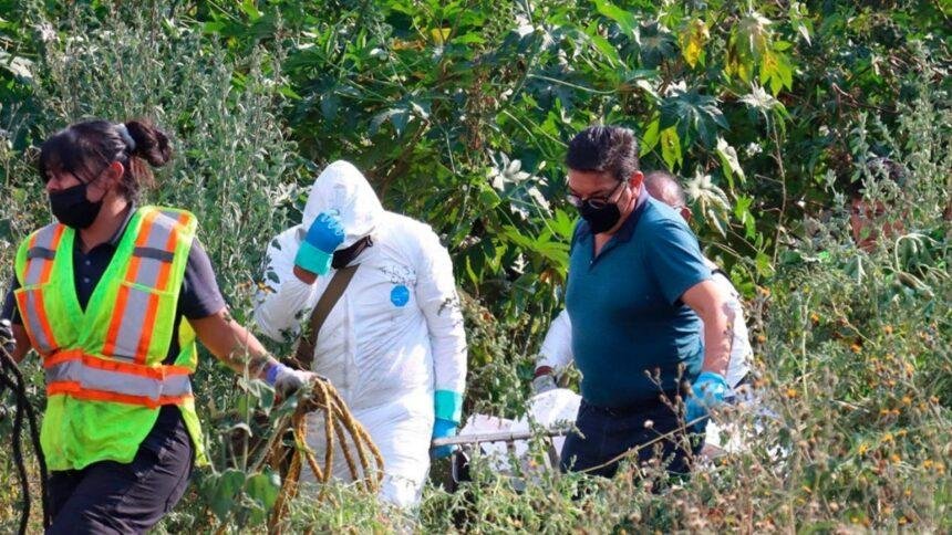 Buscadoras hallan el cuerpo de un hombre en canal de aguas negras