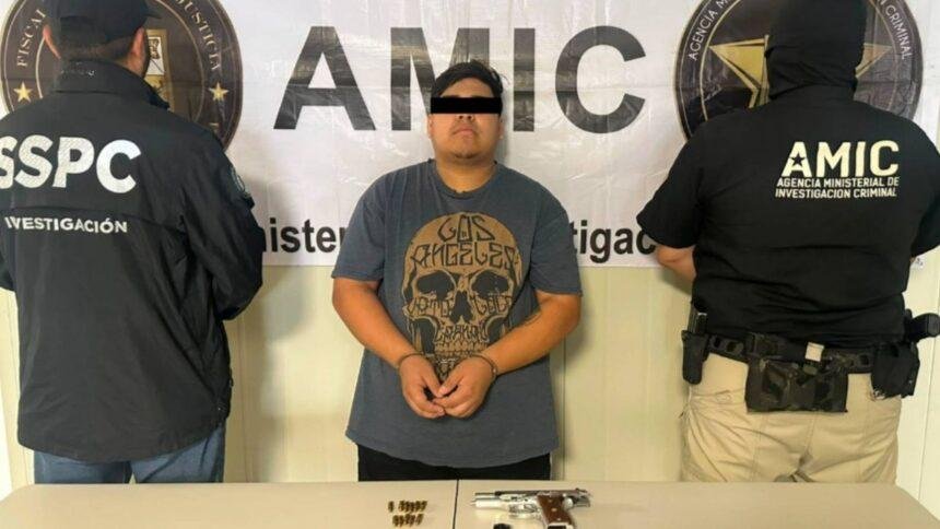 Capturan en Hermosillo a "Bomba", líder de célula delictiva en Sonora.