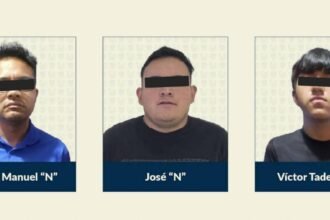 Capturan en Iztapalapa a tres sospechosos del grupo delictivo "Don Pollo"