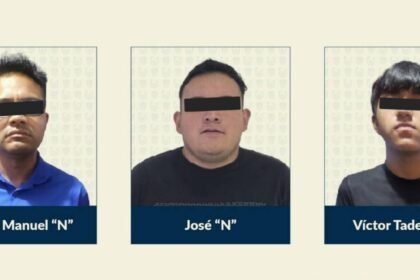 Capturan en Iztapalapa a tres sospechosos del grupo delictivo "Don Pollo"