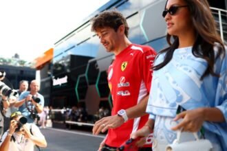 Charles Leclerc y Alexandra Saint Mleux esperan su primer hijo