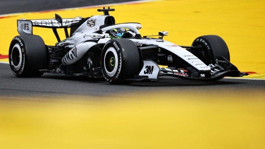 Checo Pérez, decimonoveno en la práctica del GP de Bélgica