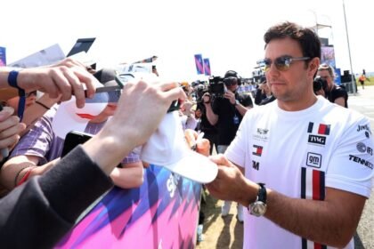 Checo Pérez, decimonoveno en la práctica del GP de Gran Bretaña