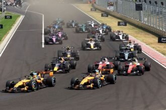 Checo Pérez se retira del Gran Premio de Hungría; victoria para Lando Norris