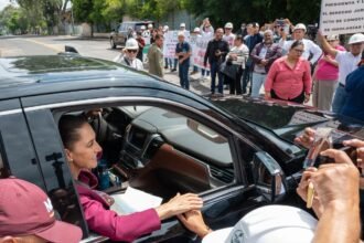 Claudia Sheinbaum recorre Michoacán con confianza en su campaña