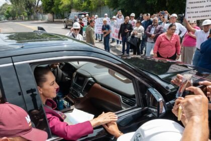 Claudia Sheinbaum recorre Michoacán con confianza en su campaña