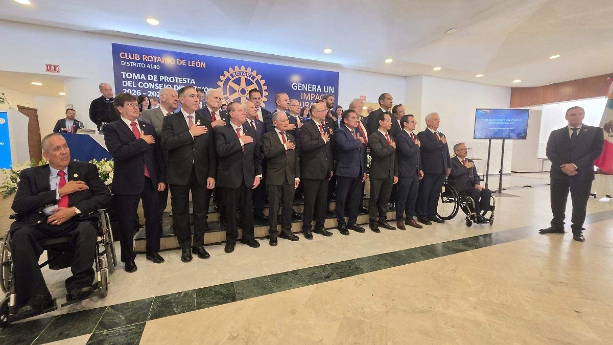 Club Rotario León promueve el desarrollo institucional y social en la región