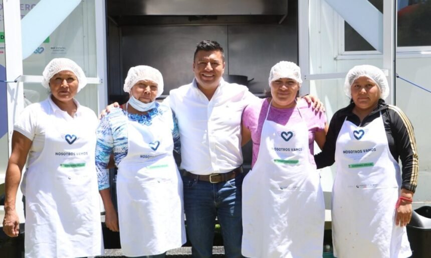 Cocina Móvil en Carranza: Apoya a 200 personas diariamente